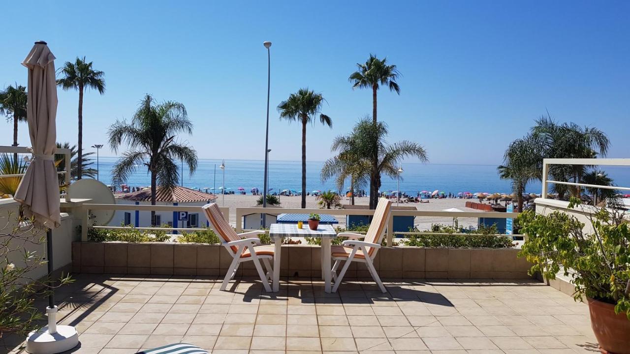 1ª LINEA PLAYA DE BURRIANA 1ºd Apartman Nerja Kültér fotó