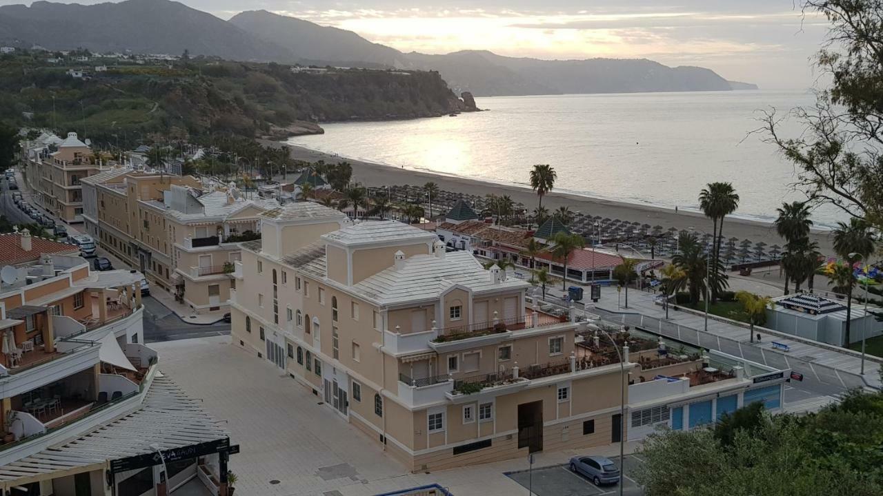 1ª LINEA PLAYA DE BURRIANA 1ºd Apartman Nerja Kültér fotó
